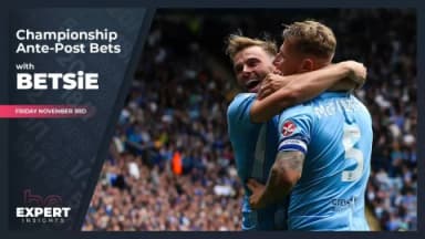 Championship Ante-Post Bets With BETSiE, Best Outright Tips and Predictions: Black Cats Purring